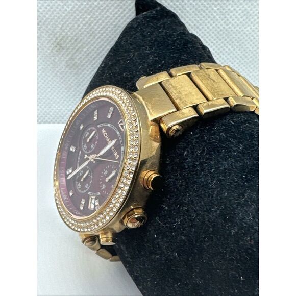 Michael Kors MK6106 Women's Gold Stainless Steel Analog Dial Quartz Watch JNA640 - Picture 2 of 11